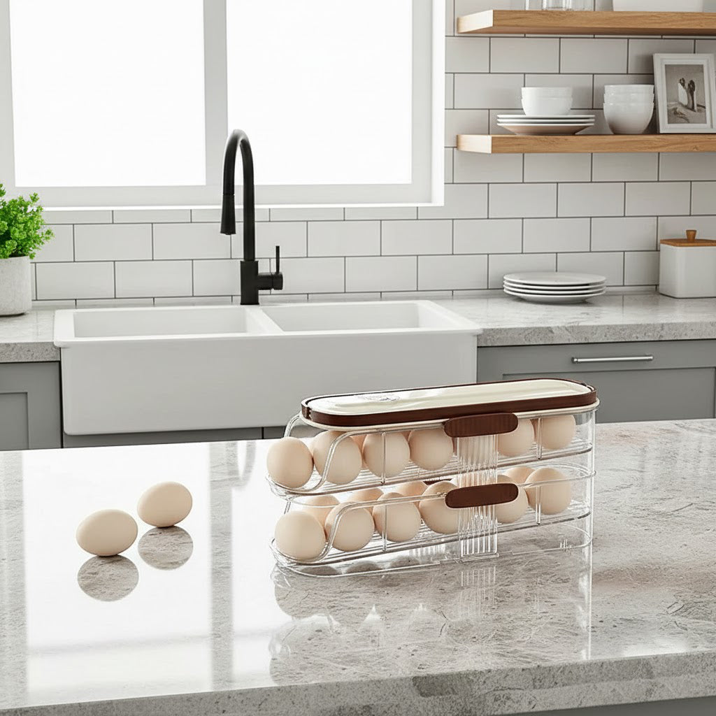 Automatic Rolling Egg Dispenser