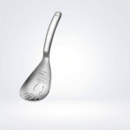 Ultimate Multi-Functional Kitchen Spoon | Pro-Grade 304 Stainless Steel Grater, Masher, Pasta Server & More