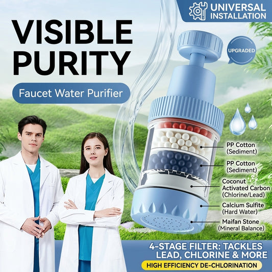 Say Goodbye to "Hard Water" Struggles! Pure Water Protection for Your Entire Family