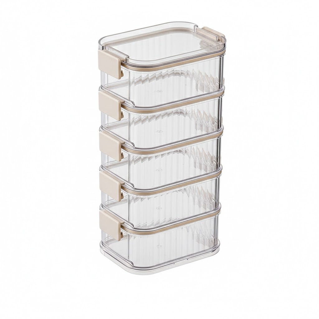 Stackable Multi-Layer Spice &Pantry Organizer