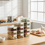 Stackable Multi-Layer Spice &Pantry Organizer