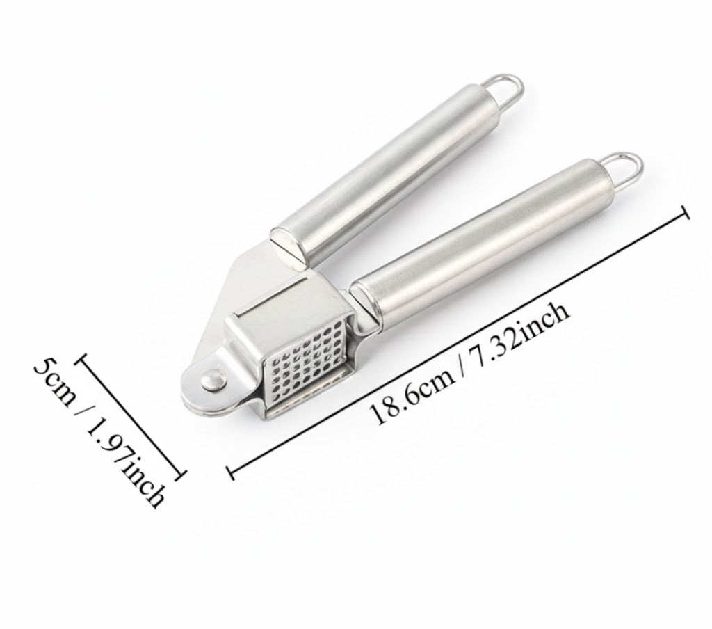 Stainless Steel Garlic Press