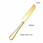 Elegant Stainless Steel Cake Server &Knife Set