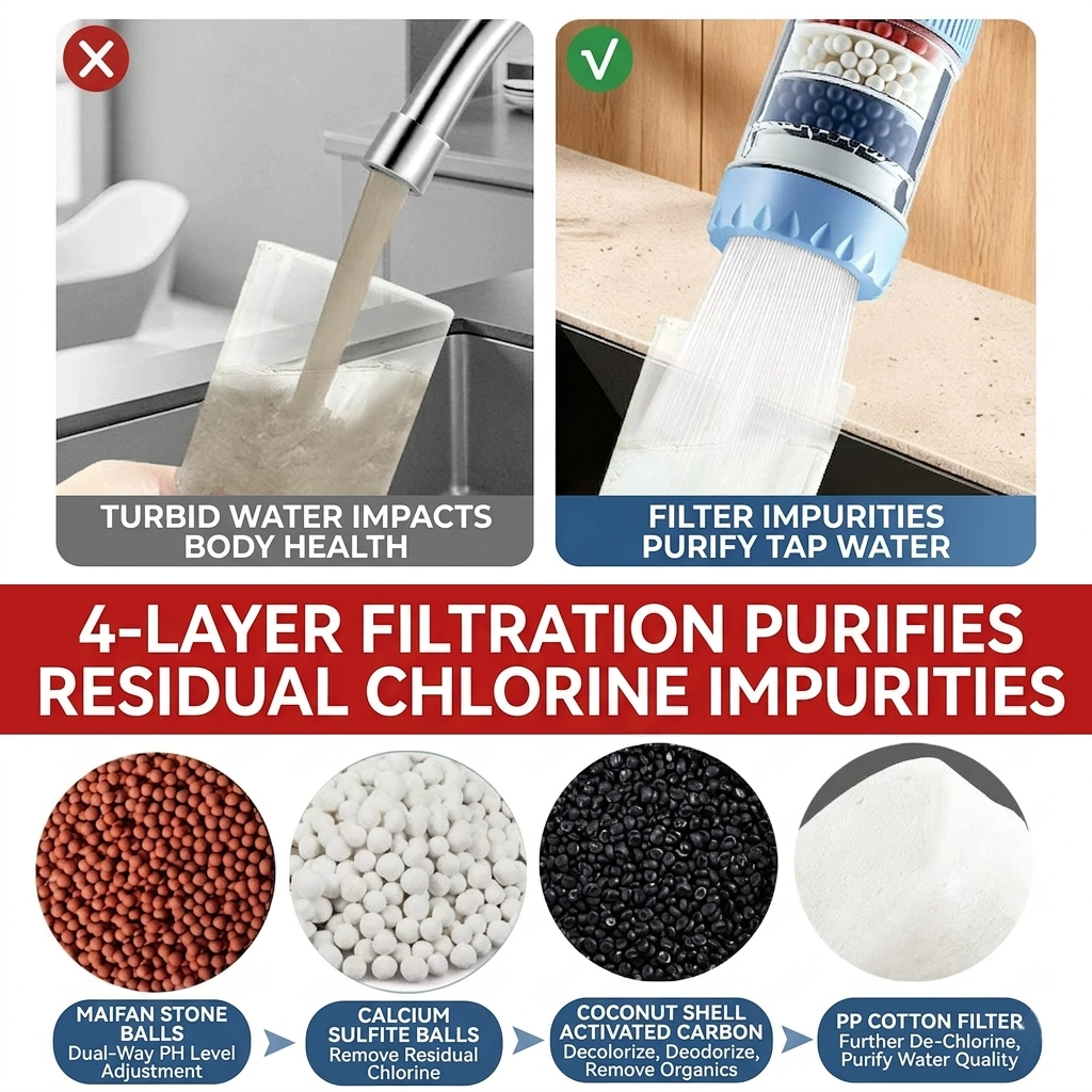 Say Goodbye to "Hard Water" Struggles! Pure Water Protection for Your Entire Family