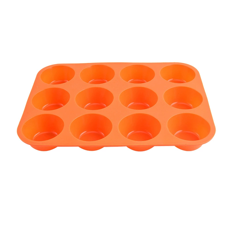 12-Cup Professional Silicone Muffin Pan