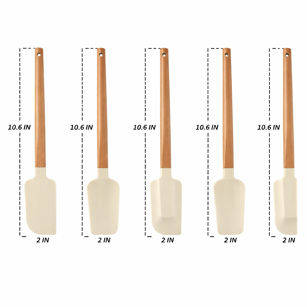 Premium Silicone Spatula Set