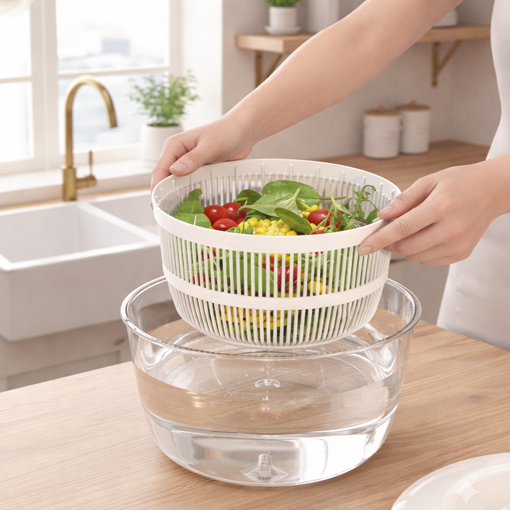 Cream Wind Vegetable Spinner