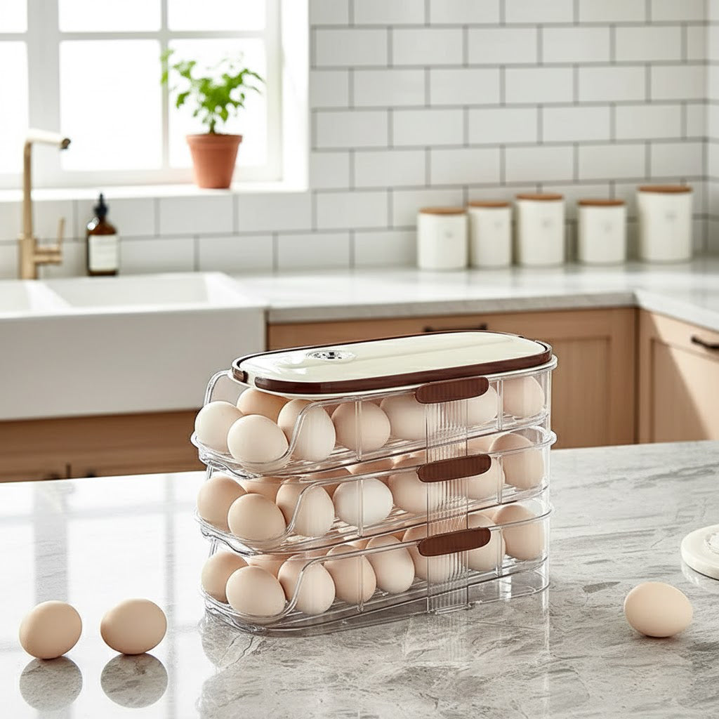 Automatic Rolling Egg Dispenser