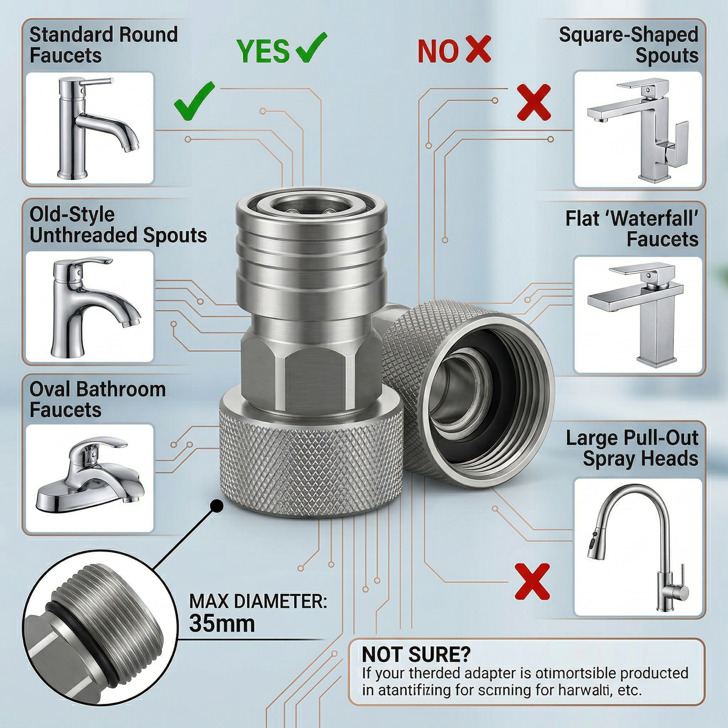 Professional Hose Adapter: The Ultimate Universal Faucet Connection