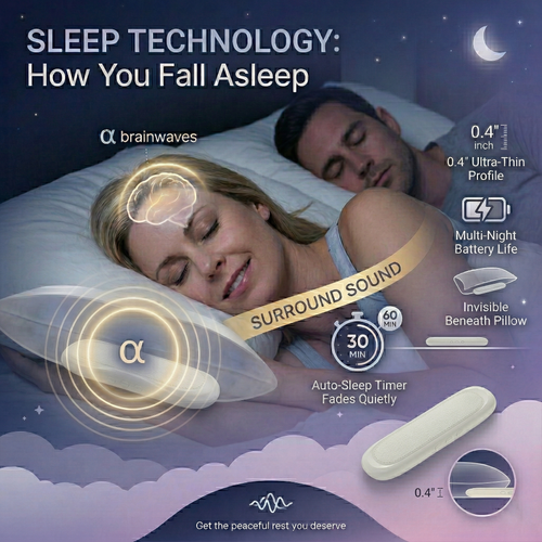 Under-Pillow Bluetooth Speaker